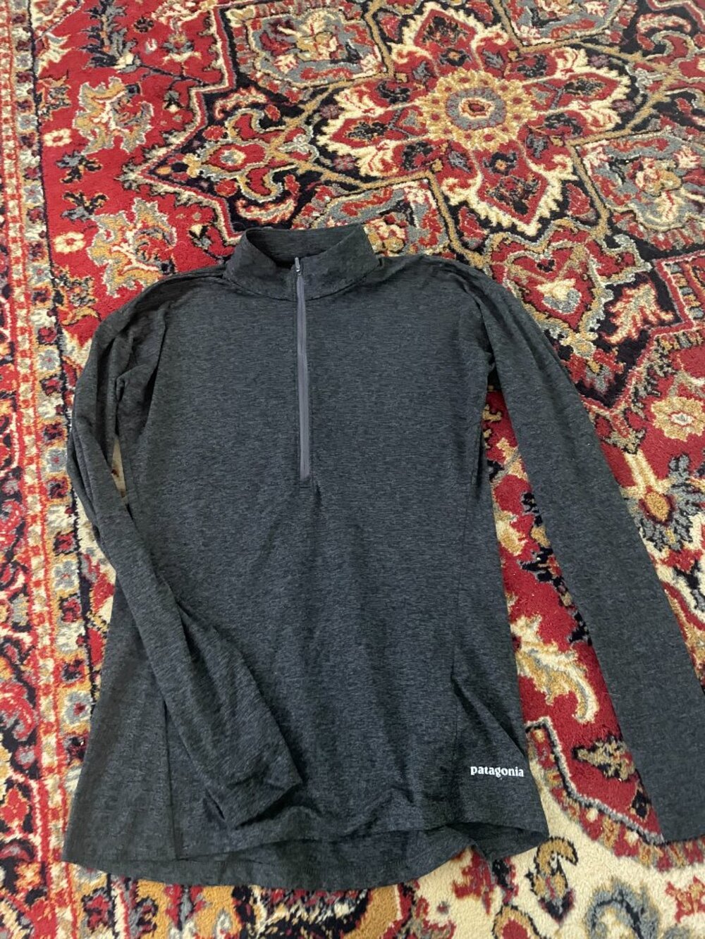 Patagonia Mock Neck Quarter Zip Lightweight Jacket